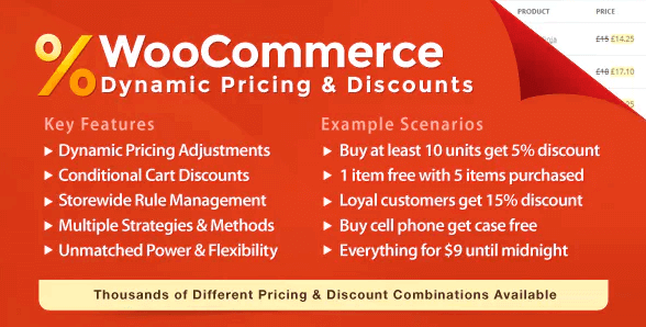 WooCommerce Plugin Dynamic Pricing & Discounts 2020