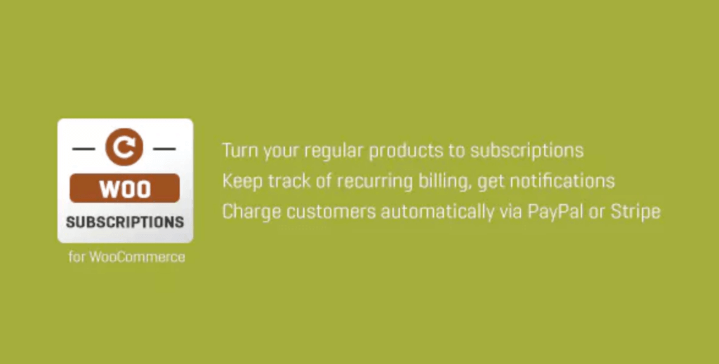 WooCommerce Subscriptio Plugin - Abos verkaufen