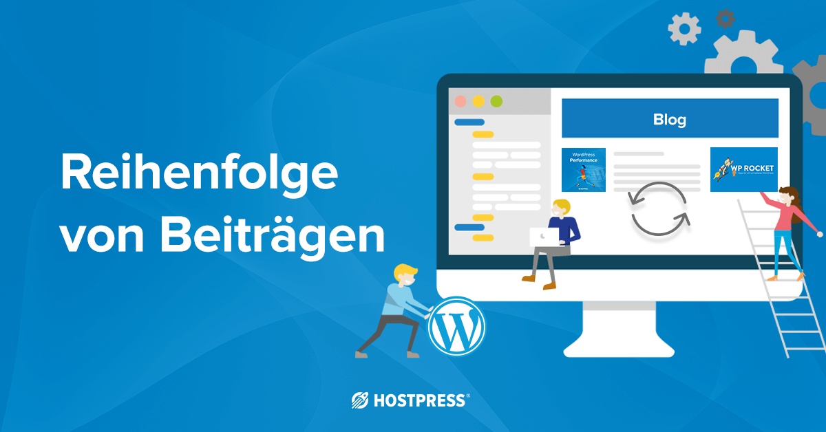 reihenfolge blog beiträge