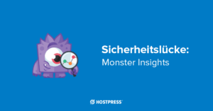 hostpress-sicherheitsluecke-monsterinsights