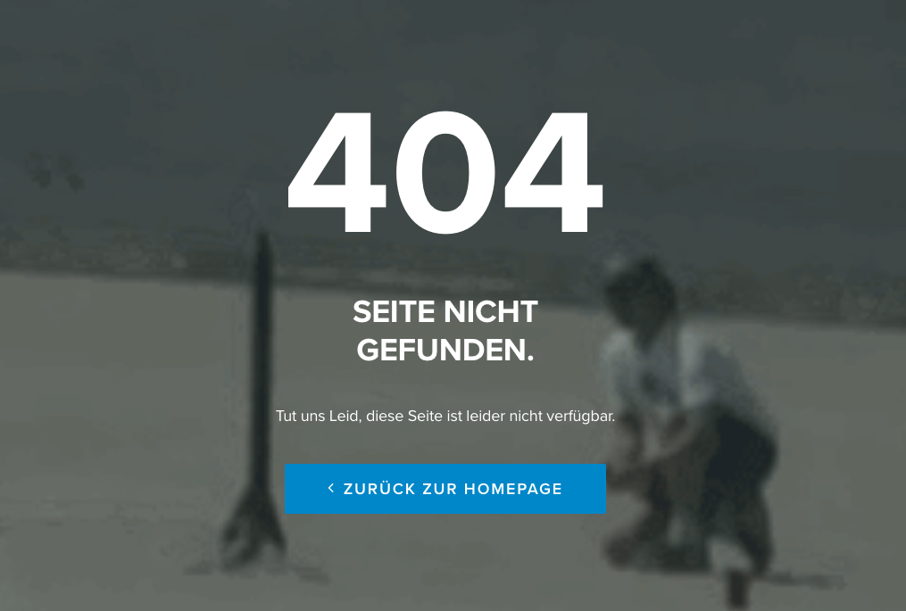 404 page