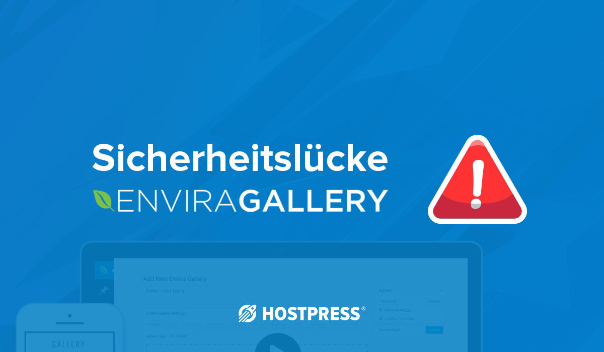 Sicherheitslücke WordPress Plugin Envira Gallery