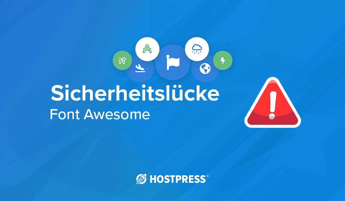 Sicherheitslücke WordPress Plugin Font Awesome API Token & Access Token Disclosure