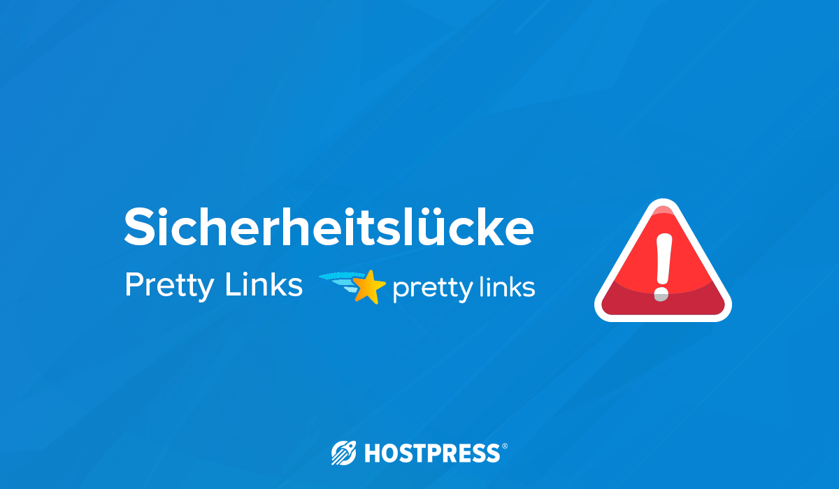 shortlinks prettylinks Sicherheitslücke