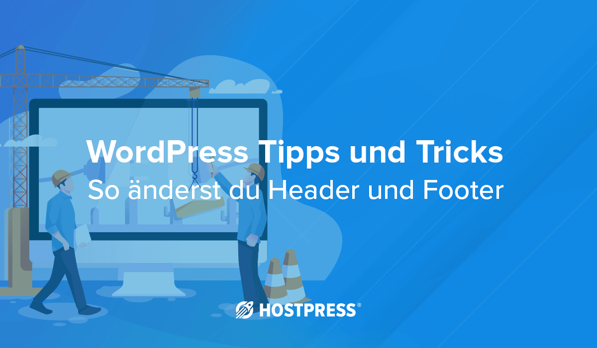 header footer wordpress, kopf- und fußzeile
