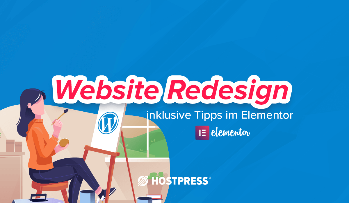 website redesign elementor