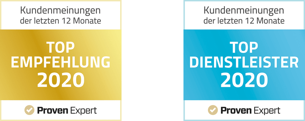 ProvenExpert Empfehlungen HostPress