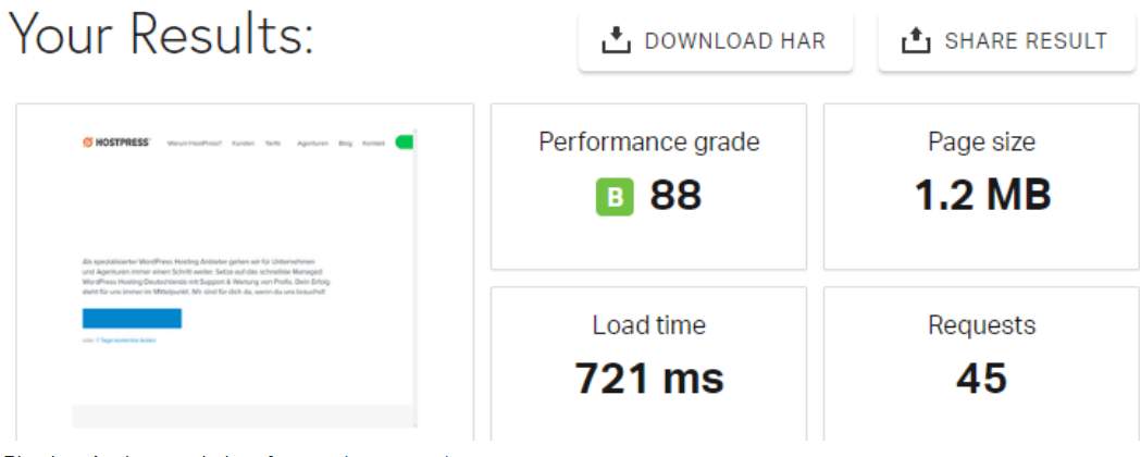 pingdom hostpress