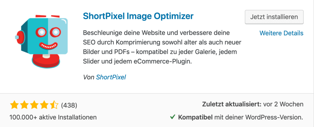 wordpress pagespeed optimierung